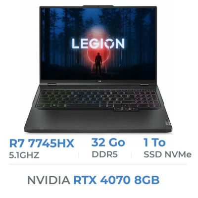 Lenovo Legion Pro 5 16ARX8 AMD Ryzen 7 7745HX, 32GB RAM,...