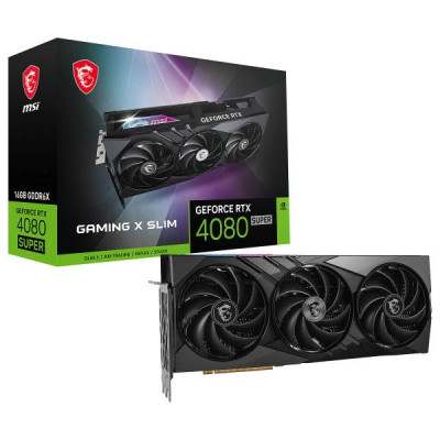 MSI GeForce RTX 4080 SUPER GAMING X SLIM 16GB GDDR6X