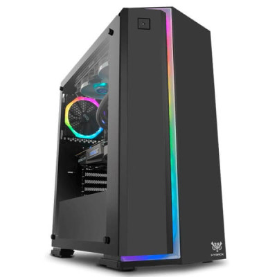 PC Gamer Intel Core i5 13400F / 512GB SSD / 16GB / RTX 3060 / boîtier HYBROK ASTRO ARGB NOIR